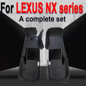 Автомобильные коврики для LEXUS NX серии 200 300h 300 200t 2015 2016 2017 2018 2019 2020 2021 2022 Пользовательские автоматические Накладки для ног автомобильные