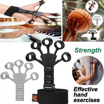 Силиконовый хват для тренировки пальцев, растяжитель для рук, Тренажер для артрита, рукоятки для кистевого эспандера для кистей рук