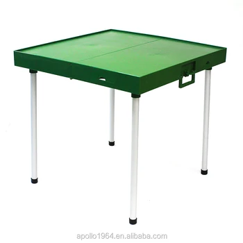 Складной пластиковый стол Apollo ABS для китайского маджонга на открытом воздухе/в помещении, удобное хранение и сборка, многофункциональный для обеденного пикника